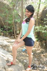 Sheena Shahabadi On The Sets Of Gaddam Gang